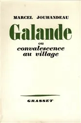 Book cover of Galande ou convalescence au village by Unknown