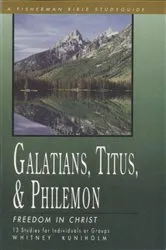 Book cover of Galatians, Titus & Philemon by Whitney Kuniholm