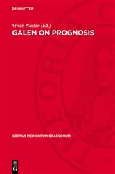 Book cover of Galen on Prognosis by Vivian Nutton
