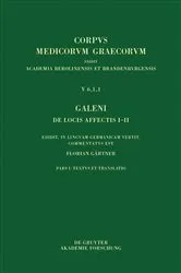 Book cover of Galeni De locis affectis I–II by Galenus