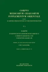 Book cover of Galeni In Hippocratis Epidemiarum librum VI commentariorum I–VIII versio Arabica by Uwe Vagelpohl
