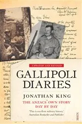 Book cover of Gallipoli Diaries by Jonathan King