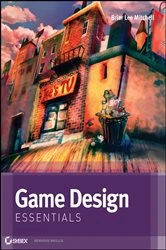 Book cover of Game Design Essentials by Briar Lee Mitchell