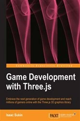Book cover of Game Development with Three.js by Isaac Sukin
