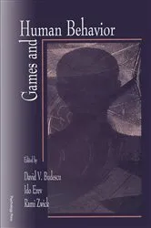 Book cover of Games and Human Behavior by David V. Budescu