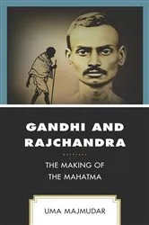 Book cover of Gandhi and Rajchandra by Uma Majmudar