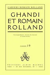 Book cover of Gandhi et Romain Rolland by Unknown