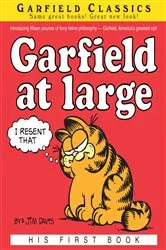 Book cover of Garfield at Large by Jim Davis