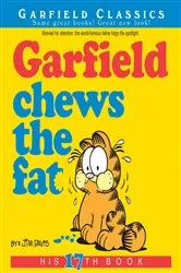 Book cover of Garfield Chews the Fat by Jim Davis