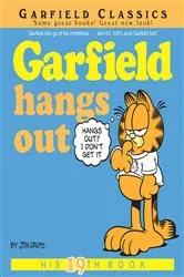 Book cover of Garfield Hangs Out by Jim Davis