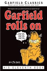 Book cover of Garfield Rolls On by Jim Davis