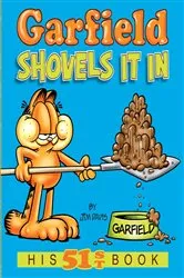 Book cover of Garfield Shovels It In by Jim Davis