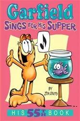 Book cover of Garfield Sings for His Supper by Jim Davis
