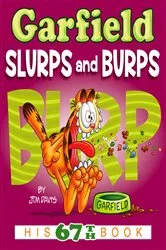 Book cover of Garfield Slurps and Burps by Jim Davis