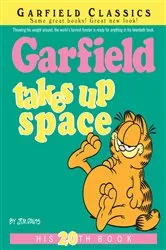 Book cover of Garfield Takes Up Space by Jim Davis