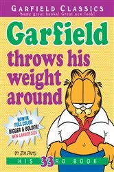 Book cover of Garfield Throws His Weight Around by Jim Davis