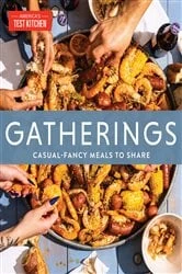 Book cover of Gatherings by America's Test Kitchen