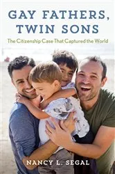 Book cover of Gay Fathers, Twin Sons by Nancy L. Segal