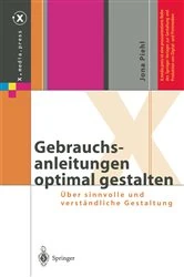 Book cover of Gebrauchsanleitungen optimal gestalten by Jona Piehl