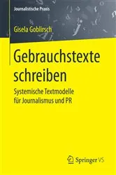 Book cover of Gebrauchstexte schreiben by Gisela Goblirsch
