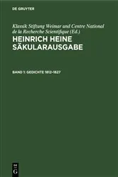 Book cover of Gedichte 1812–1827 by Hans Böhm