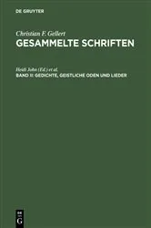 Book cover of Gedichte, Geistliche Oden und Lieder by Heidi John