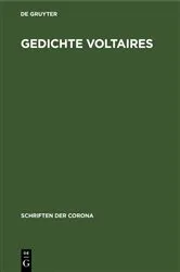 Book cover of Gedichte Voltaires by Hermann Burte