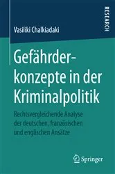 Book cover of Gefährderkonzepte in der Kriminalpolitik by Vasiliki Chalkiadaki
