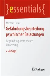 Book cover of Gefährdungsbeurteilung psychischer Belastungen (2nd ed.) by Michael Treier