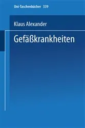 Book cover of Gefäßkrankheiten (2nd ed.) by K. Alexander