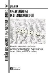 Book cover of Gegenwartsprosa im Literaturunterricht by Christian Dawidowski
