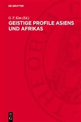 Book cover of Geistige Profile Asiens und Afrikas by G. F. Kim