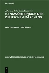 Book cover of Geiz – Gerte by Johannes Bolte