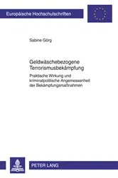 Book cover of Geldwaeschebezogene Terrorismusbekaempfung by Sabine Görg