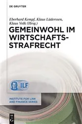 Book cover of Gemeinwohl im Wirtschaftsstrafrecht by Unknown
