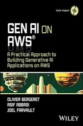 Book cover of GenAI on AWS by Olivier Bergeret