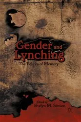 Book cover of Gender and Lynching by Evelyn M. Simien