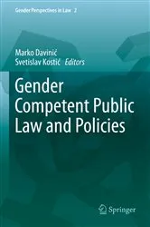 Book cover of Gender Competent Public Law and Policies by Marko Davinić