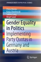 Book cover of Gender Equality in Politics by Petra Ahrens