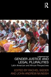 Book cover of Gender Justice and Legal Pluralities by Rachel Sieder
