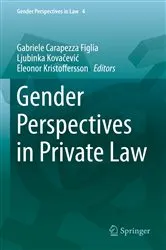 Book cover of Gender Perspectives in Private Law by Unknown