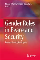 Book cover of Gender Roles in Peace and Security by Manuela Scheuermann