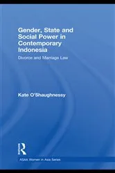 Book cover of Gender, State and Social Power in Contemporary Indonesia by Kate O'Shaughnessy