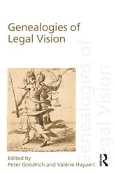 Book cover of Genealogies of Legal Vision by Peter Goodrich