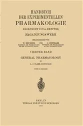 Book cover of General Pharmacology by Unknown