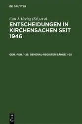 Book cover of General-Register Bände 1–25 by Unknown