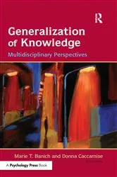 Book cover of Generalization of Knowledge by Marie T. Banich