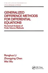 Book cover of Generalized Difference Methods for Differential Equations by Ronghua Li