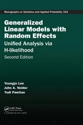Book cover of Generalized Linear Models with Random Effects (2nd ed.) by Youngjo Lee