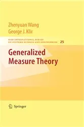 Book cover of Generalized Measure Theory by Unknown